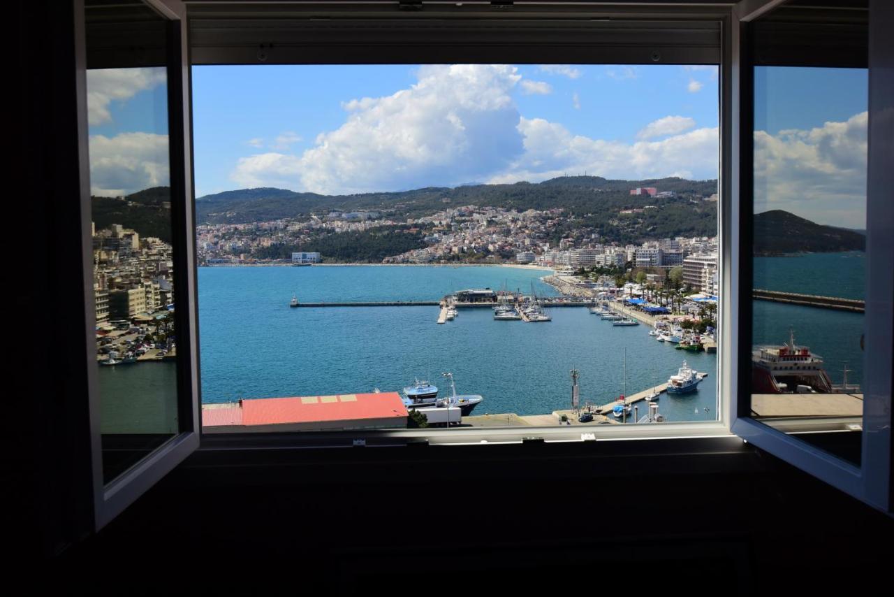 Golden Sea View - Old Town Apartment Kavála Luaran gambar