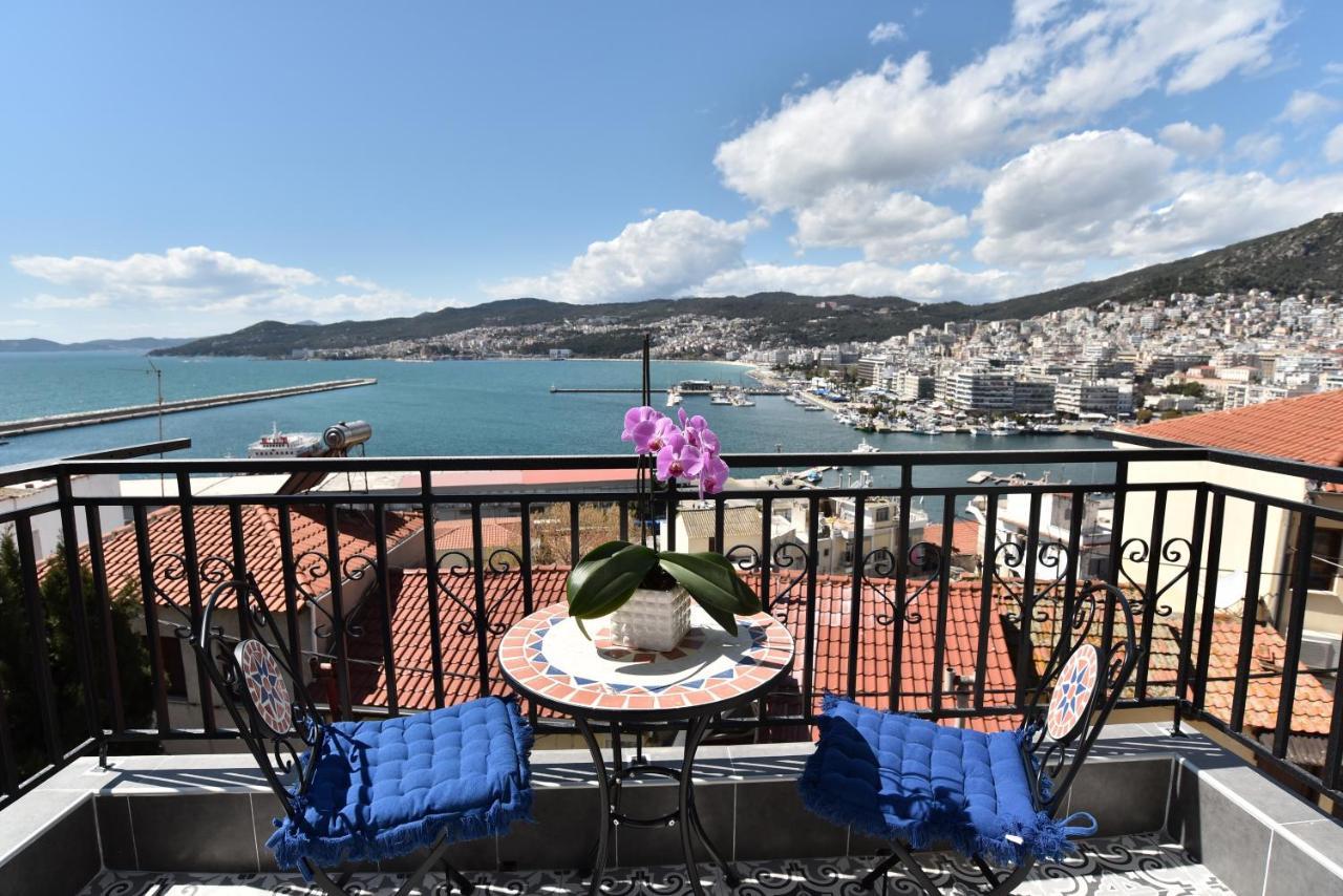 Golden Sea View - Old Town Apartment Kavála Luaran gambar