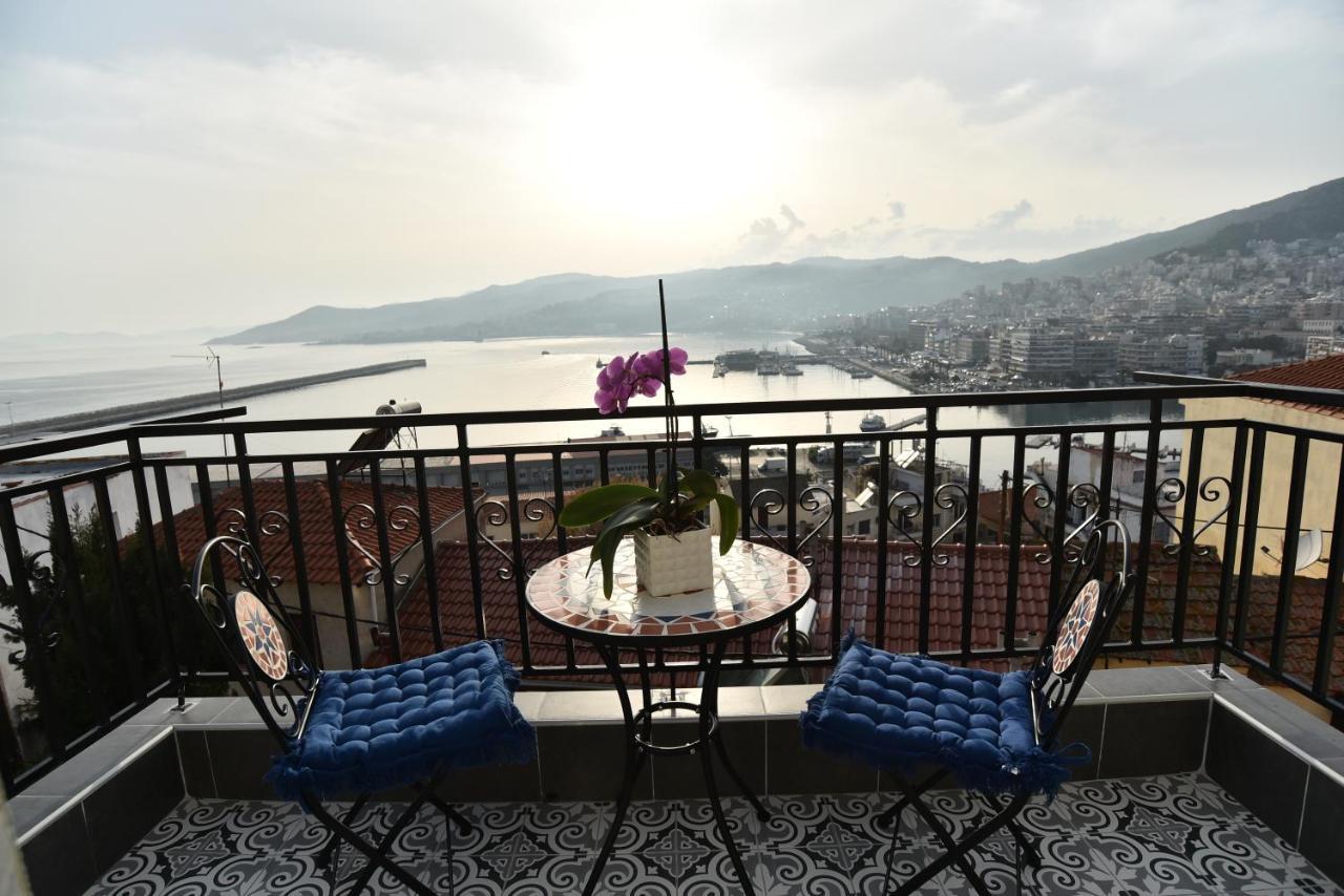 Golden Sea View - Old Town Apartment Kavála Luaran gambar